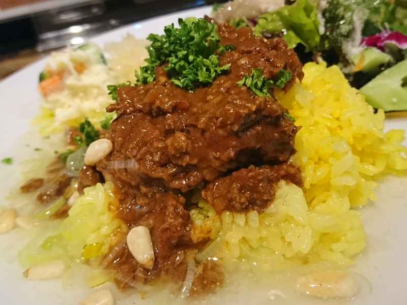 日替わりスパイシーカレープレートランチ